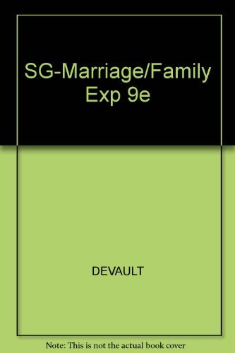 Imagen de archivo de Study Guide for Strong/DeVault/Cohens The Marriage & Family Experience: Intimate Relationships in a Changing Society, 9th a la venta por HPB-Red