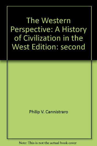 Beispielbild fr Western Perspective : A History Of Civilization In The West ; 9780534611125 ; 0534611125 zum Verkauf von APlus Textbooks