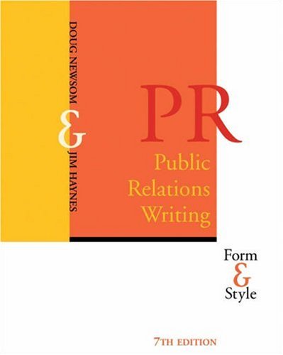 9780534612962: Public Relations Writing: Form and Style