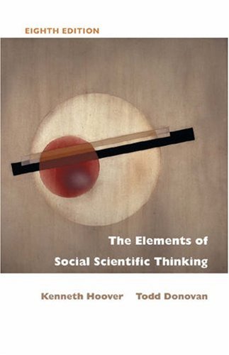 Beispielbild fr The Elements Of Social Scientific Thinking: Eighth Edition zum Verkauf von a2zbooks
