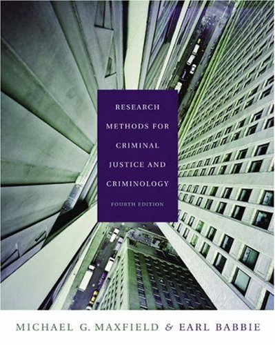 Beispielbild fr Research Methods for Criminal Justice and Criminlogy zum Verkauf von Better World Books