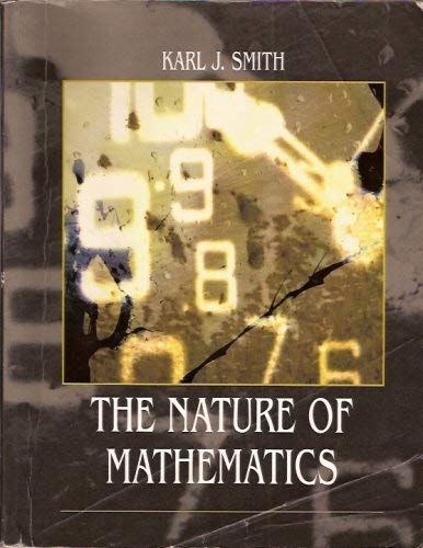 Stock image for Nature of Mathematics for sale by Better World Books