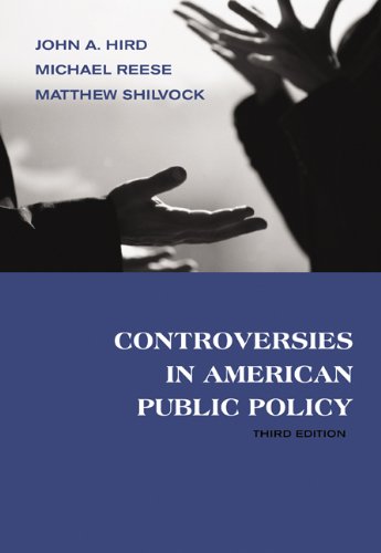 Beispielbild fr Controversies in American Public Policy zum Verkauf von Better World Books