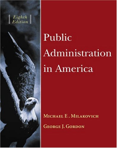 9780534618575: Public Administration in America With Infotrac