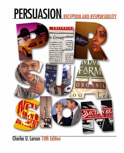 Imagen de archivo de Persuasion: Reception and Responsibility (with InfoTrac) a la venta por HPB-Red