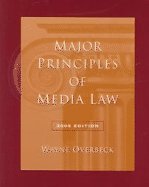 Imagen de archivo de Major Principles of Media Law, 2005 Edition (with InfoTrac) a la venta por HPB-Red