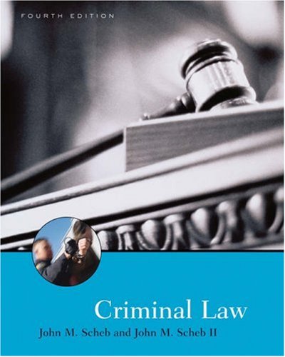 9780534619503: Criminal Law