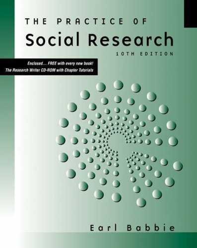 Imagen de archivo de The Practice of Social Research a la venta por Moe's Books