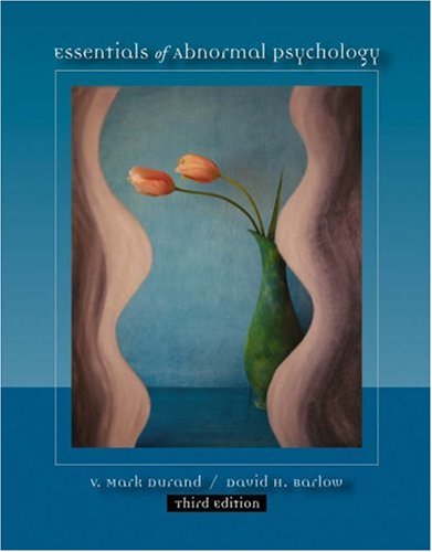 Beispielbild fr Essentials of Abnormal Psychology (Paperbound Version , Practice Tests, and Infotrac) [With CDROM] zum Verkauf von ThriftBooks-Atlanta