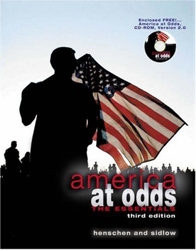 9780534621001: America at Odds: The Essentials (with CD-ROM and InfoTrac)