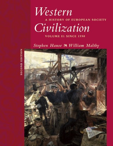 Beispielbild fr Western Civilization: A History of European Society, Volume II: Since 1550 (with CD-ROM) zum Verkauf von HPB-Red