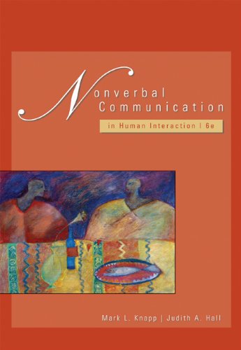 Beispielbild fr Nonverbal Communication in Human Interaction zum Verkauf von Anybook.com