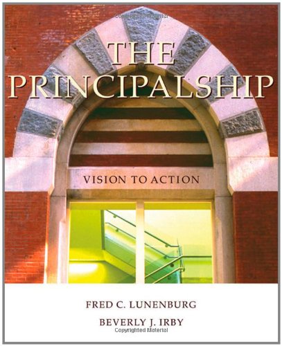 Beispielbild fr The Principalship: Vision to Action zum Verkauf von ThriftBooks-Dallas