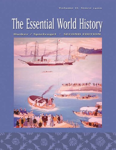 Stock image for The Essential World History, Volume II: Since 1400 (with CD-ROM and InfoTrac) for sale by Inga's Original Choices
