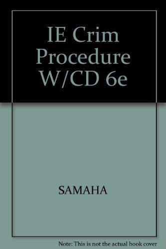 Stock image for Ie Crim Procedure for sale by First Choice Books