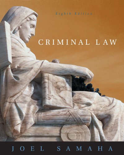 Stock image for Criminal Law (with CD-ROM and Infotrac) [With CDROM and Infotrac] for sale by ThriftBooks-Dallas