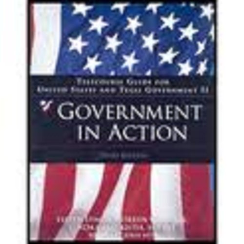 Beispielbild fr Telecourse Guide: Government In Action, Us Government Ii/Texas Government Ii For Cummings/Wise s Dem ; 9780534630980 ; 0534630987 zum Verkauf von APlus Textbooks