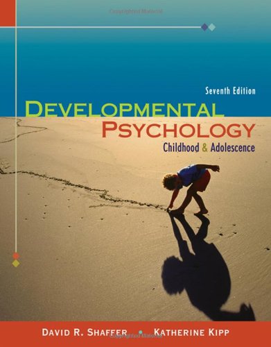 Stock image for Developmental Psychology: Childhood and Adolescence for sale by BookHolders