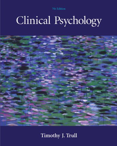 Imagen de archivo de Clinical Psychology, 7th Edition (with InfoTrac) a la venta por Wonder Book