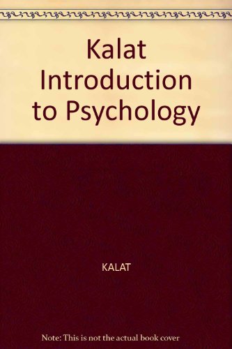 9780534634261: Kalat Introduction to Psychology