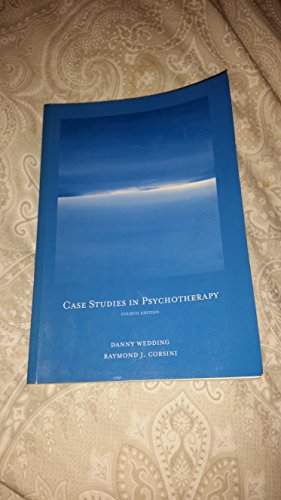 Case Studies in Psychotherapy (9780534638559) by Wedding, Danny; Corsini, Raymond J.