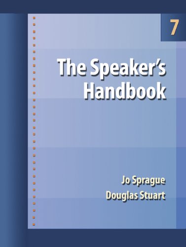 Beispielbild fr The Speaker S Handbook (with CD-ROM and Infotrac) [With CDROM and Infotrac] zum Verkauf von ThriftBooks-Dallas