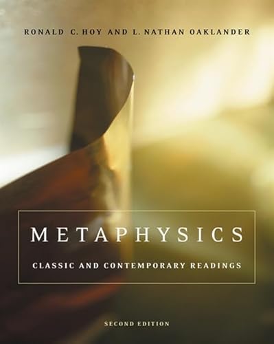 Imagen de archivo de Metaphysics: Classic and Contemporary Readings a la venta por SecondSale