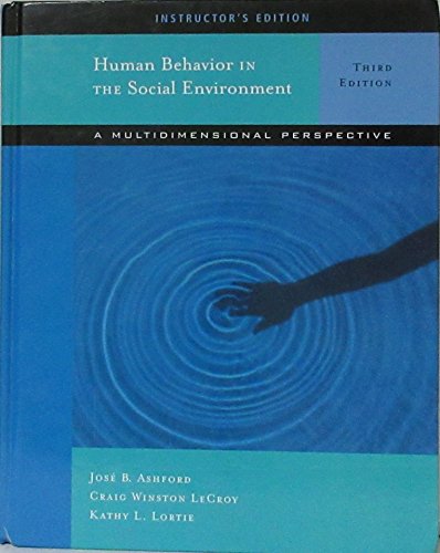 Stock image for Human Behavior in the Social Environment : A Multidimensional Perspective for sale by Better World Books