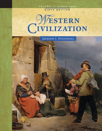 9780534646042: Western Civilization: Volume II: Since 1500