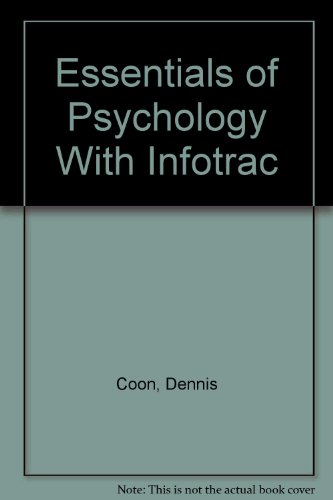 9780534743802: Essentials of Psychology With Infotrac