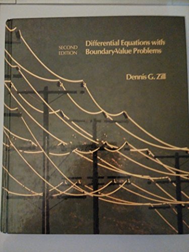 Imagen de archivo de Differential equations with boundary-value problems a la venta por HPB-Red