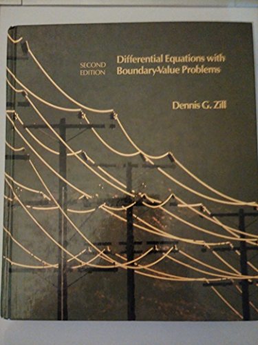 Stock image for Differential equations with boundary-value problems for sale by HPB-Red