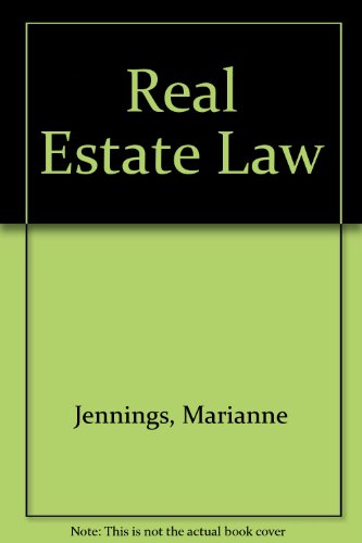 Beispielbild fr Real estate law (Kent series in business law) zum Verkauf von -OnTimeBooks-