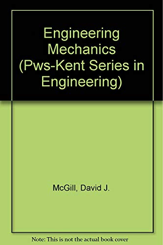 9780534917852: Engineering Mechanics (Pws-Kent Series in Engineering)