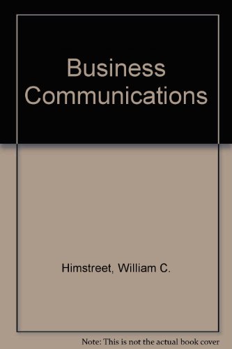 Beispielbild fr Business Communications: Principles and Methods zum Verkauf von BookHolders