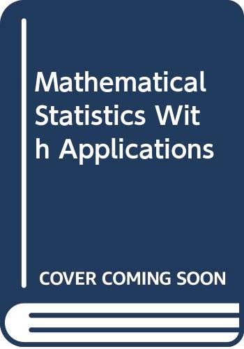 9780534920265: Mathematical Statistics With Applications