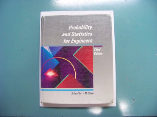 9780534921842: Probability and Statistics for Engineers