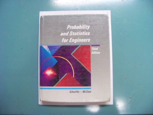 9780534921842: [( Probability and Statistics for Engineers )] [by: Richard L. Scheaffer] [May-1994]