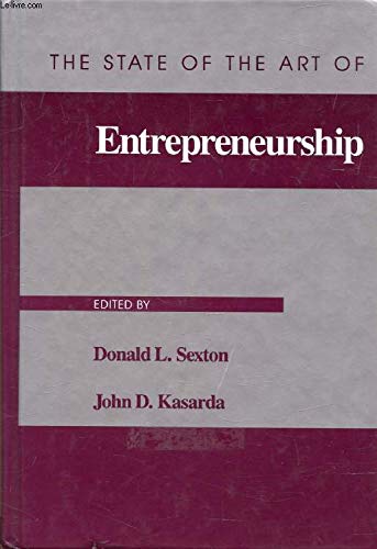 Beispielbild fr The State of the Art of Entreprenuership zum Verkauf von Better World Books