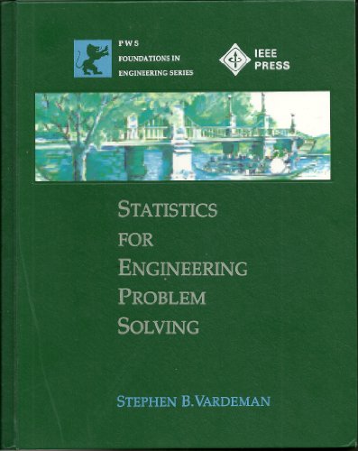 Imagen de archivo de Statistics for Engineering Problem Solving a la venta por Hafa Adai Books