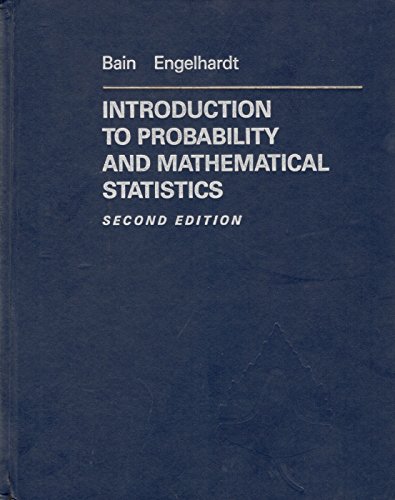 Stock image for Introduction to Probability and Mathematical Statistics (Dusbury Advanced Series in Statistics and Decision Sciences) for sale by BooksRun