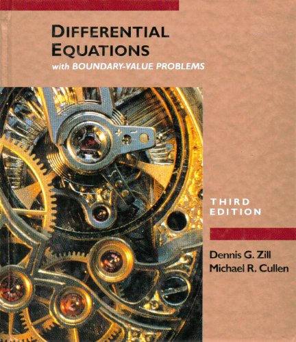 Stock image for Differential Equations with Boundary-Value Problems for sale by Better World Books