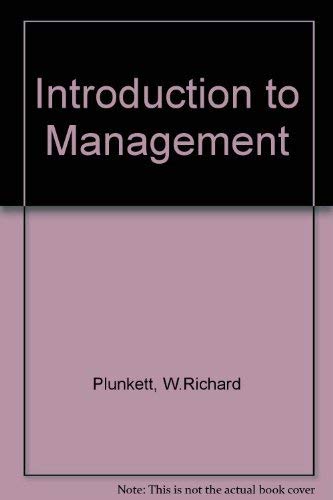 9780534933210: Introduction to Management