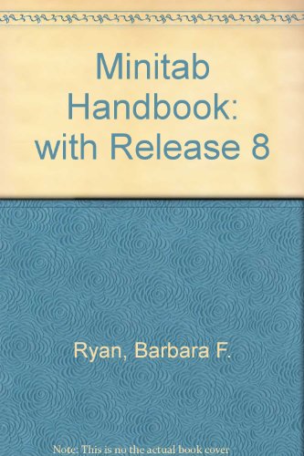 Minitab Handbook: With Release Eight (9780534933661) by Barbara F. Ryan