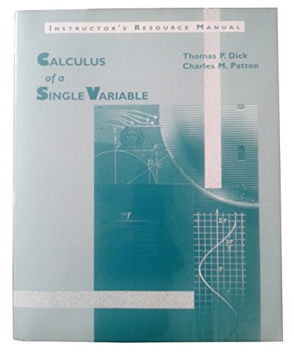 9780534939380: Calculus of a Single Variable