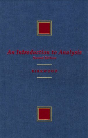 Stock image for An Introduction to Analysis (Mathematics) for sale by SecondSale