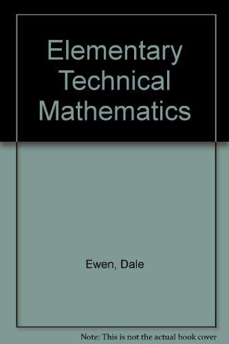 Stock image for Elementary Technical Mathematics, 6th for sale by Cronus Books