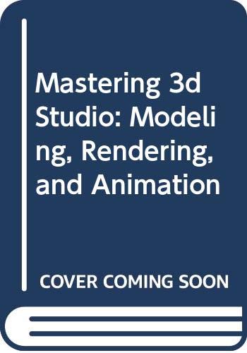 9780534951368: Mastering 3D Studio - Duff, Jon M.; Ross, Bill: 0534951368 -  AbeBooks