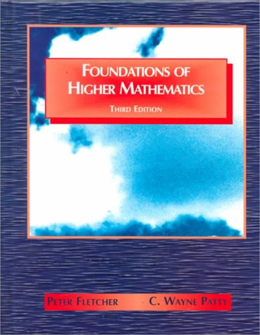 Stock image for Foundations of Higher Mathematics for sale by BooksRun