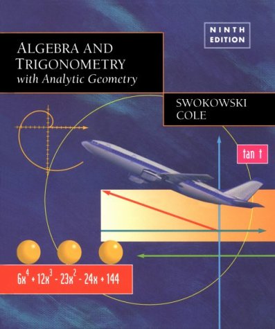 9780534953089: Algebra and Trigonometry with Analytic Geometry